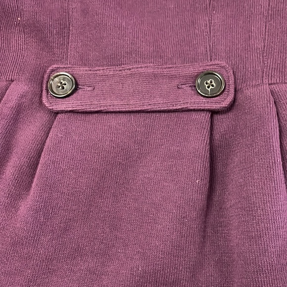 Free People Size 10 Plum Purple Button Front Blazer Jacket - Picture 12 of 12